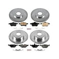 thumbnail image 3 of PowerStop Front and Rear Z23 Evolution Sport Carbon-Fiber Ceramic Brake Pad and Drilled & Slotted Rotor Kit Fits: SAAB Select Models K2808, 3 of 10