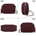 thumbnail image 4 of HAWEE Quilted Crossbody Purses for Women Trendy Small Crossbody Shoulder Handbags Clutch Purse Satchel Camera Bag, 4 of 5