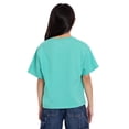 thumbnail image 6 of Hello Kitty Girls Graphic Embellished Crewneck Tee with Short Sleeves, Sizes 4-16, 6 of 8