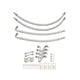 thumbnail image 4 of Kit de extensores de vástago de válvula doble genéricos Kit de inflado de aire de neumáticos dobles Extensión de válvula de neumático de metal para, 4 of 8