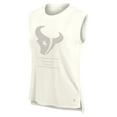thumbnail image 2 of Women's Fanatics Cream Houston Texans Studio Embrace Tank Top, 2 of 3
