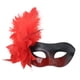 thumbnail image 2 of Máscara de carnaval con encaje desmontable y degradado para mujer, accesorio para juego de rol, protector facial de poliéster para mujer, 2 of 3