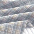 thumbnail image 5 of cfhntfmh Women's Cotton Pajama Pants Lightweight Sleep Lounge Bottoms Plaid Elastic Waist Drawstring Sleepwear with Pockets, 5 of 7