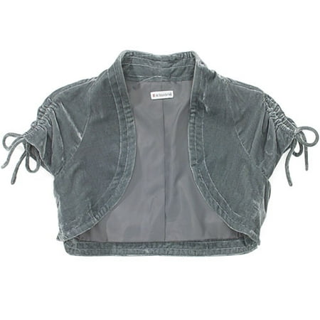 No Boundaries - Juniors Velvet Shrug