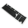 thumbnail image 1 of Brazilian Portuguese Mechanical Keyboard Keycaps, Translucent Retro Profile Keycaps Full Set for 61 64 68 84 87 96 98 100 104 108 Keys Keyboard, Double Shot Keycaps for Gaming, 1 of 7