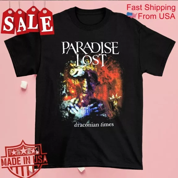 Reprint Rare Paradise Lost Men Women Unisex T-Shirt Gift for Fans