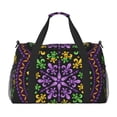 thumbnail image 1 of Easygdp Mardi Gras5 Bolsa de Gimnasio, Bolsa de Viaje Duffel, Bolsa de Fin de Semana con Compartimentos, Bolsa de Mano para Noche, 1 of 7