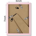 thumbnail image 5 of decorUhome 5x7 Matted to 4x6 Picture Frame, Photo Frame for Gallery Wall or Tabletop Display, Pink, 5 of 9