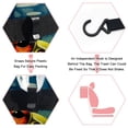 thumbnail image 3 of Frog Car Trash Can Mini Trash Can, Foldable with Lid, Leak-Proof, Hanging Storage Bag, 3 of 6