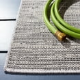 thumbnail image 3 of SAFAVIEH Hampton Guliana Zig-Zag Indoor/Outdoor Area Rug, Grey, 6'5" x 6'5" Square, 3 of 8