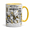 Black, variant on LANG ECOMMERCE Personalized Mug Gift Drywall Installer Tools for Jobsite Coffee, Contractor Gift