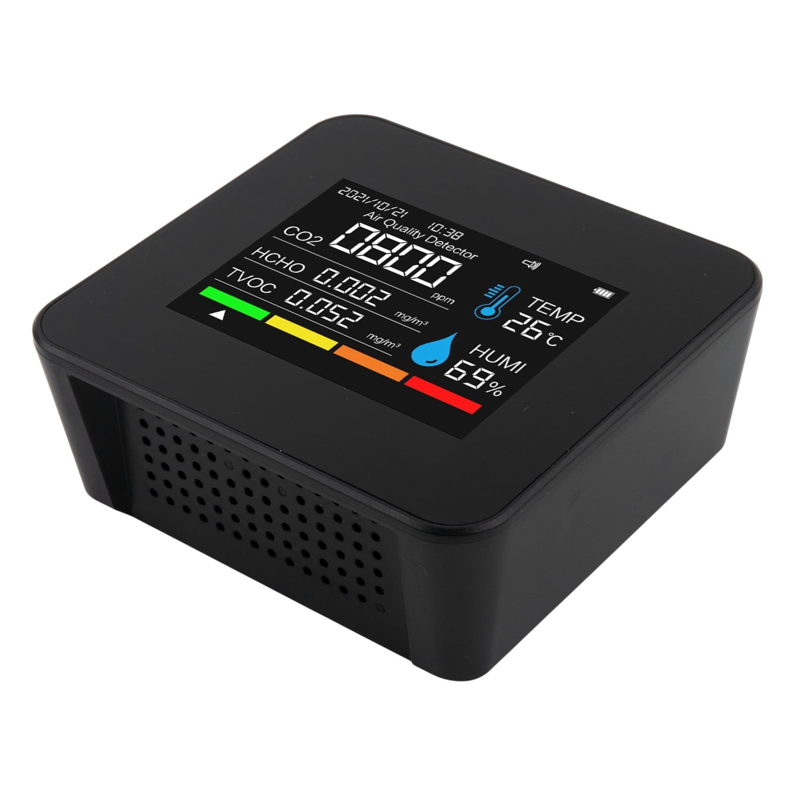 Clupup High Performance Air Quality Tester for Real Time Monitoring of Air Conditions