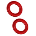 thumbnail image 1 of fastboy 2pcs Bobbin Holder Embroidery Spools Organizer Lightweight Household Storage Box Rubber Ring Portable Sewing Tools Red, 1 of 6