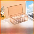 thumbnail image 3 of Premium Acrylic Clear Storage Box with Dustproof Lid – Large Capacity Organizer for Makeup, Nail Polish, Jewelry – Transparent Design for Easy Visibility, Stylish & Durable for Desktop, Bedroom, or, 3 of 6
