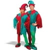 Fun World Red and Green Elf Unisex Adult Christmas Costume Set - One Size