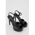thumbnail image 2 of Women's Open Toe Ankle Strap Ultra High Heels, 2 of 6
