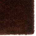 thumbnail image 2 of Linon Copenhagen Shag Hand Tufted Microfiber Polyester 1'10"x2'10" Rug in Brown, 2 of 3