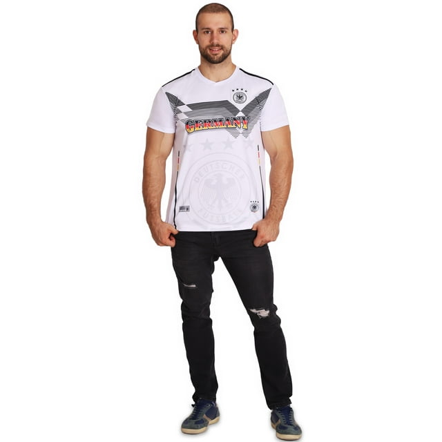 World Cup T-Shirts pour Adultes et Enfants, Chandails de Soccer Nationaux, Chandails de Soccer Familiaux