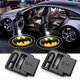 thumbnail image 1 of 2pcs for Batman Car Door Lights Logo Projector Led Wireless Car Door Shadow Lights Welcome Courtesy Lights for All car Models, Clear, 1 of 5