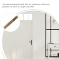thumbnail image 2 of HEALEEP 1Set Copper Sliding Latch Lock for Homeowners and Property Managers 11.8X1.2X0.6in, 2 of 8