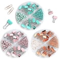 thumbnail image 1 of Paper Clips Large Binder Clips and Rubber Bands Set, 1 of 4