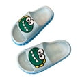 thumbnail image 5 of GXWEA Slippers For Girls Boy Sandals Kids Slides Slippers For Girls Boys,House Slippers Non-Slip Super Soft Quick Drying Shower Slides Sandals Slippers 4.5-5 Years Sky Blue, 5 of 5