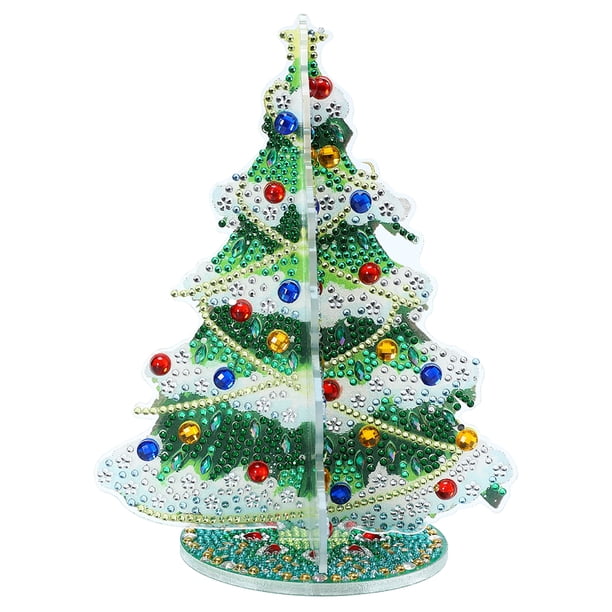 5D DIY Diamond Art Decoraciones Mesa Navidad Forma Especial