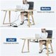 thumbnail image 2 of Under Desk Wire Storage Rack Under Desk Cable Organizer Wire Cable Tray Chic Wire Cable Management, 2 of 5
