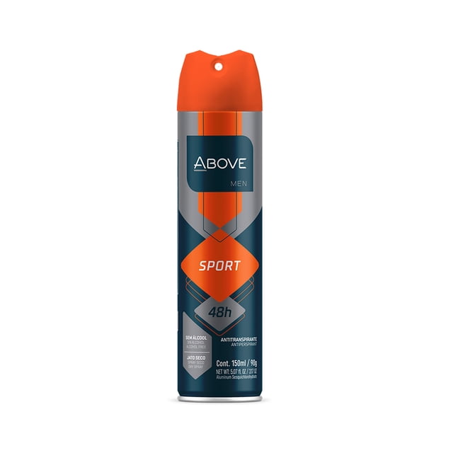 Desodorante Antitranspirante en Spray Above Deporte 90 g