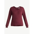 thumbnail image 4 of Time and Tru Women's and Women’s Plus French Terry Set, 2-Piece, Sizes XS-4X, 4 of 4