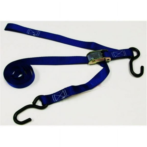 Tie 4 Safe  1 in. x 6 ft. Utility Tie Down Strap Plus Loop End