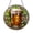 Acrylic 3.5 Inch, variant on Beer Glass Stained Glass Suncatcher Window Decor, Foamy Beer Mugs and Hop Leaves Decorative Glass Panel Art, Rustic Pub Style Window Decoration, Beverage Sun Catcher Ornament for Kitchen Window
