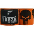 thumbnail image 4 of Forza Sports 180" Mexican Style Boxing and MMA Handwraps - Skulls Orange, 4 of 4
