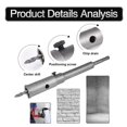 thumbnail image 3 of 45mm SDS Hole Saw + 200mm Connecting Rod + Twist Drill + Positioning Screw, for Reinforced Concrete Walls Bricks Air Conditioning Openings, 3 of 5