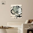 thumbnail image 3 of Gem Petals Canvas Muted Plants Flowers Abstract Wall Art by Art Remedy, Gallery Wrapped, 36" x 45", 3 of 7