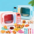 thumbnail image 3 of Kitchen Electric Microwave Toy, Rotation Simulation Small Appliance Timing Fun Play House Cooking Interactive Toy Gifts (Without Battery), 3 of 5