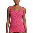 thumbnail image 2 of Hanky Panky Signature Lace Unlined Camisole (1390LP),Small,Morning Glory, 2 of 5