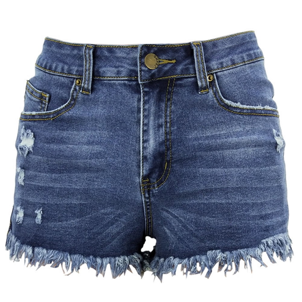 Summer Sexy High Waist Denim Shorts 