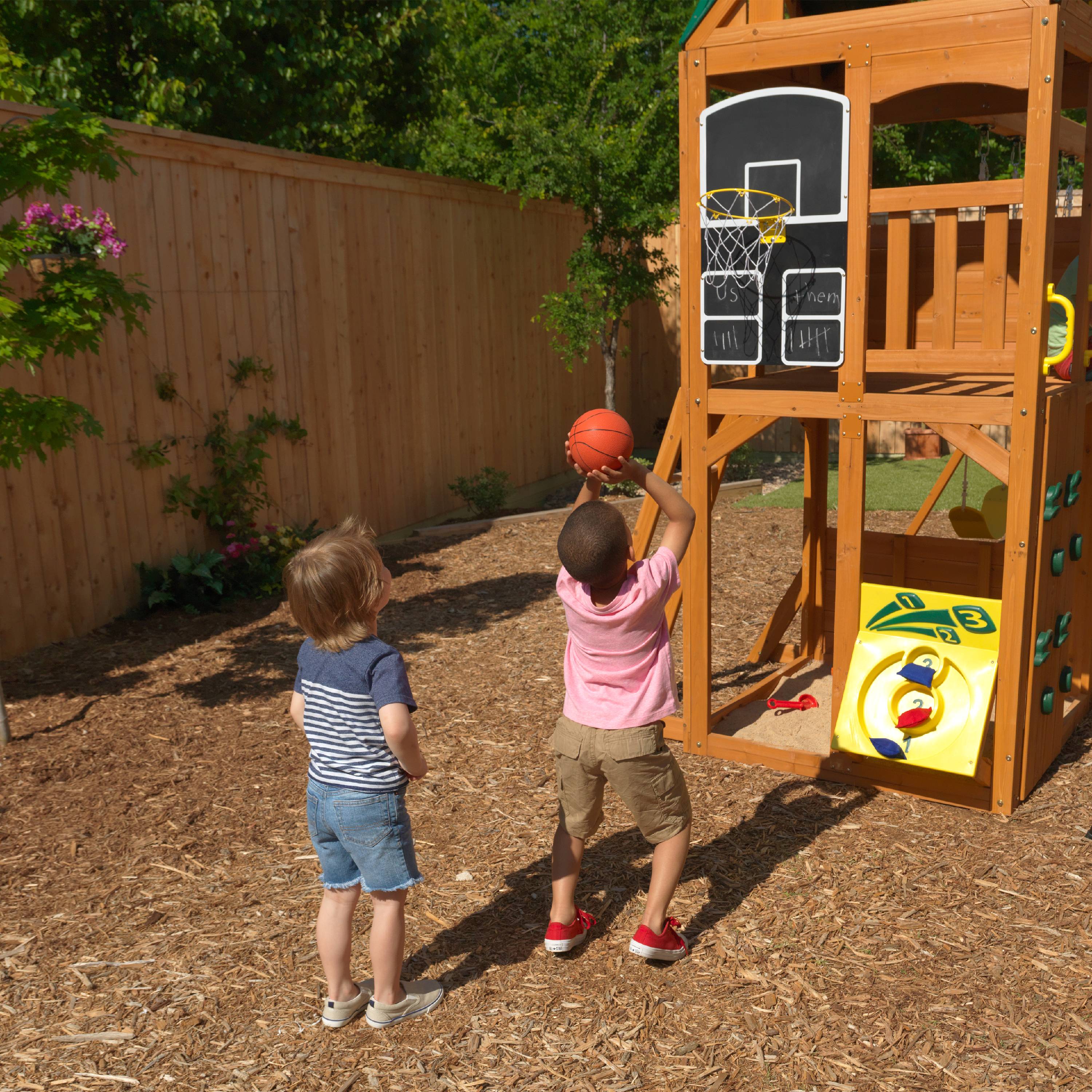 kidkraft cloud view wooden playset