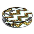 thumbnail image 2 of MightySkins Skin Compatible with Shark Ion Robot R85 Vacuum - Glitzy Chevron | Protective, Durable, and Unique Vinyl Decal wrap Cover | Easy to Apply, Remove, and Change Styles | Made in The USA, 2 of 4