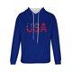 thumbnail image 5 of Sudadera con capucha para hombre, informal, a la moda, con estampado, con cordón, de manga larga, de poliéster, 5 of 5