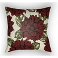 thumbnail image 3 of Surya MF048-2222 Moody Floral 22 x 22 x 5 in. Throw Pillow, Purple - Large, 3 of 4