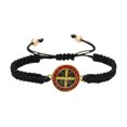 thumbnail image 1 of Pulsera trenzada hecha a mano Estilo religioso Pulseras de la suerte Regalo de joyería religiosa, 1 of 3