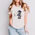 thumbnail image 2 of Teddy Bear Fisherman - Women's Short Sleeve Tee, 2 of 11