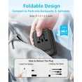 thumbnail image 4 of Adaptador de viaje decable universal con 2 USB-C (PD de 20 W) y 1 USB-A, 4 of 7