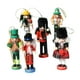thumbnail image 3 of 6 piezas de cascanueces de Navidad, adornos de madera para cascanueces, estatuas colgantes, figuras de cascanueces de Navidad para mesa de fiesta, 3 of 9