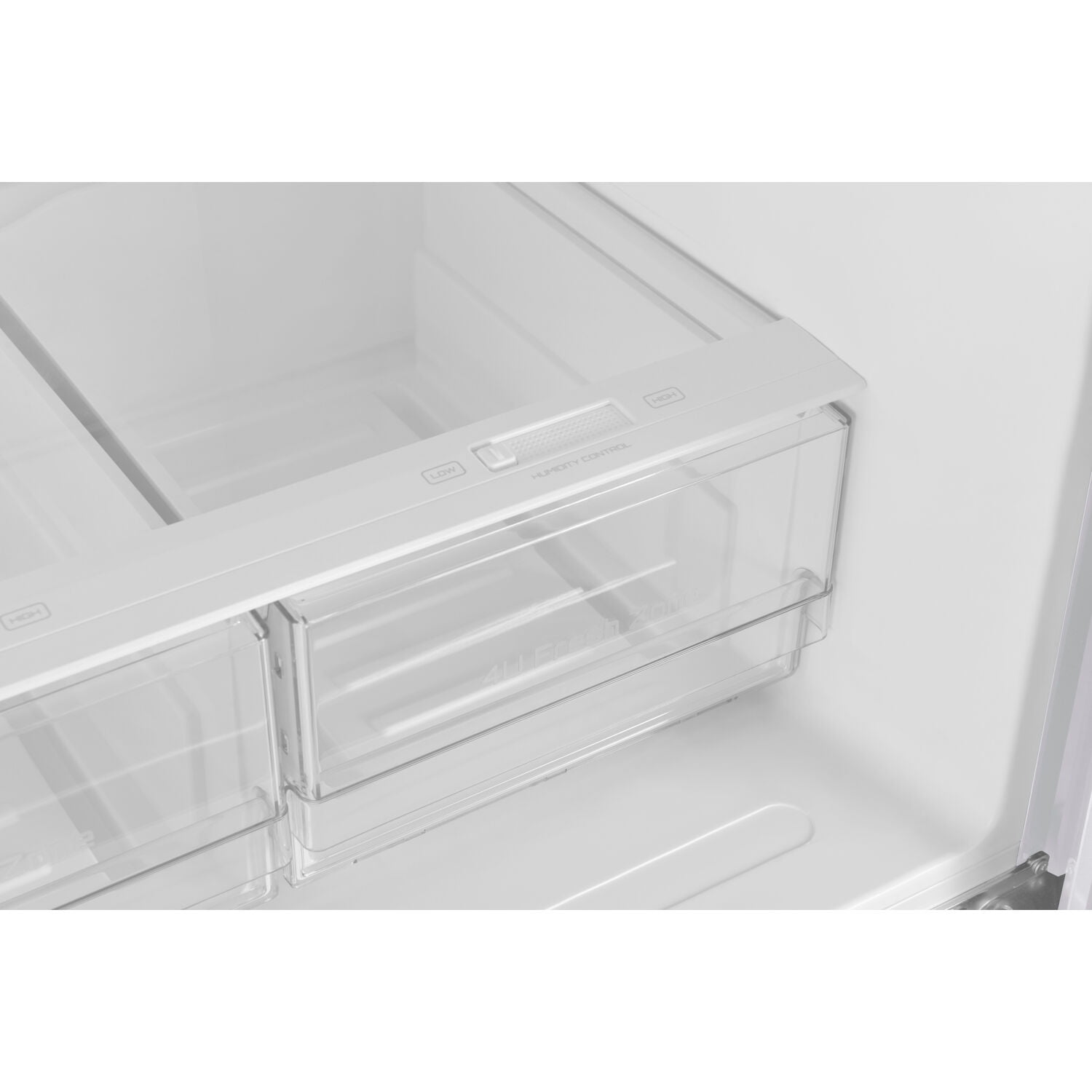 Galanz 16 cu. ft. 3-Door French Door Refrigerator, White, 28.35