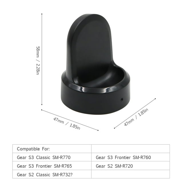 Dock Smartwatch Station de Charge Sans Fil Compatible avec -3 Frontier / -2 Classic