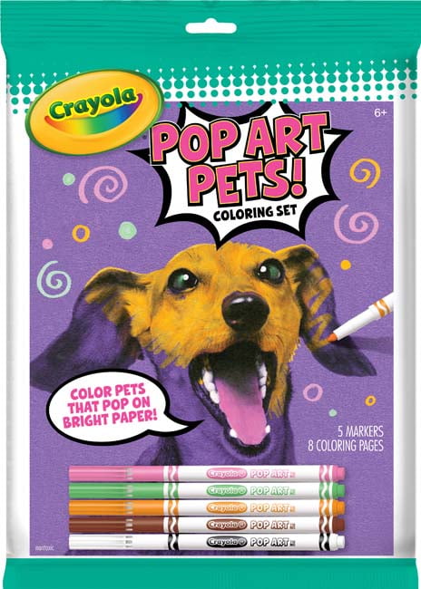 crayola color pets