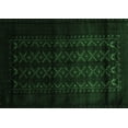 thumbnail image 1 of Ahgly Company Indoor Rectangle Southwestern Emerald Green Country Area Rugs, 2' x 5', 1 of 4